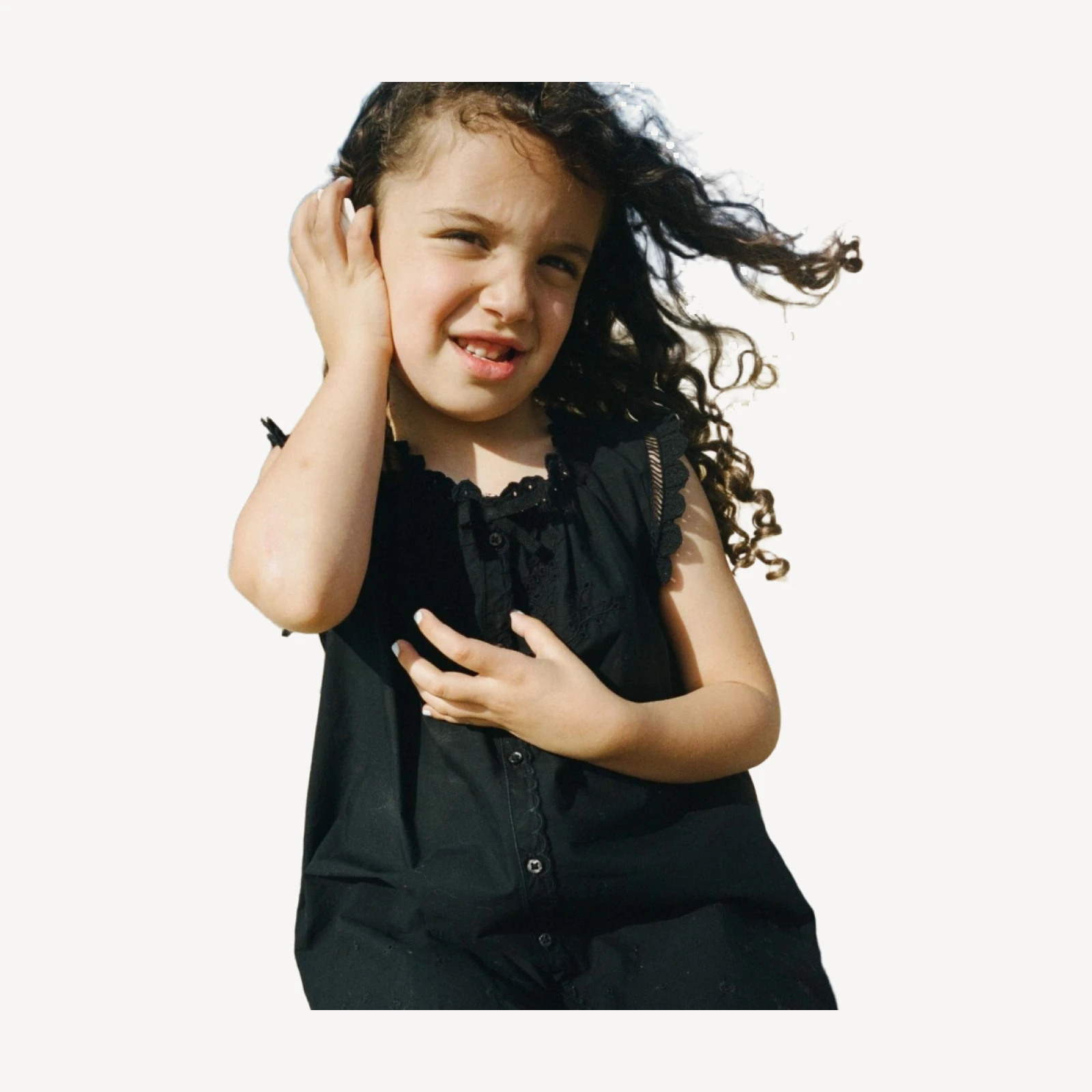 LITTLE NESSIE DRESS -- BLACK