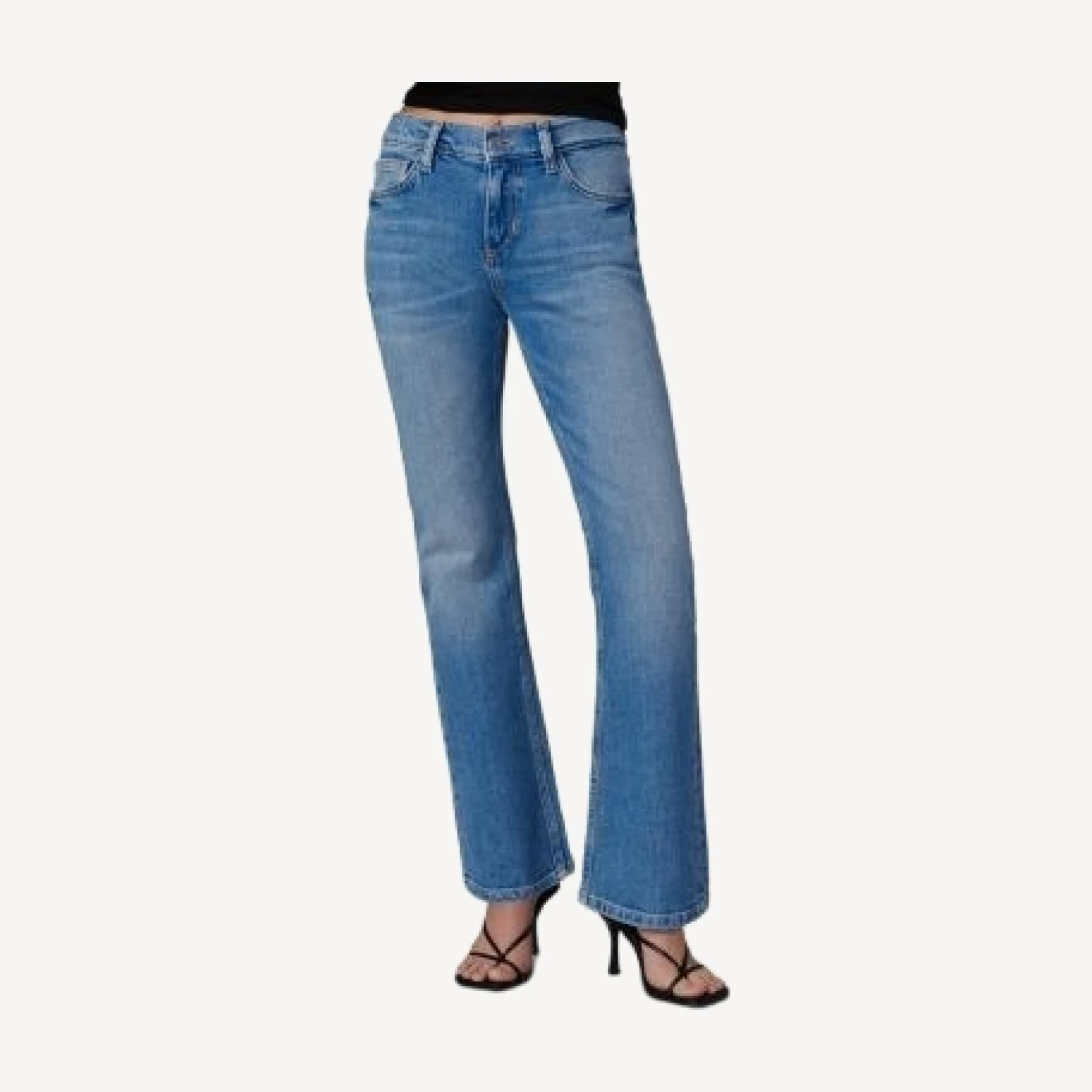 Joe's Jeans The Provocateur Petite Mid Rise Bootcut Jeans in Steadfast