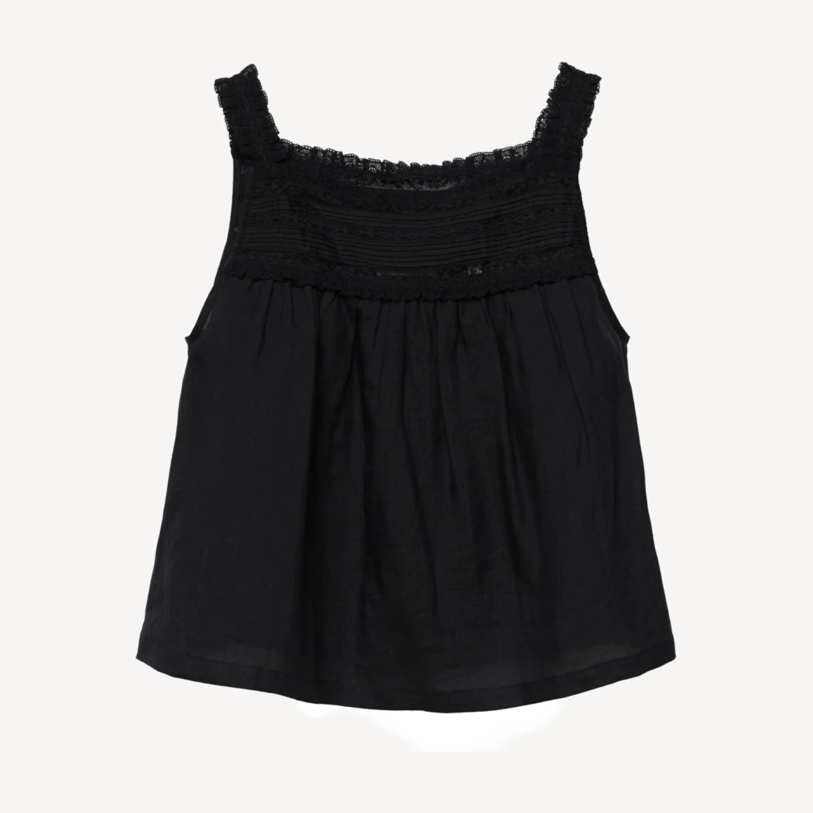 BENITA TOP -- BLACK