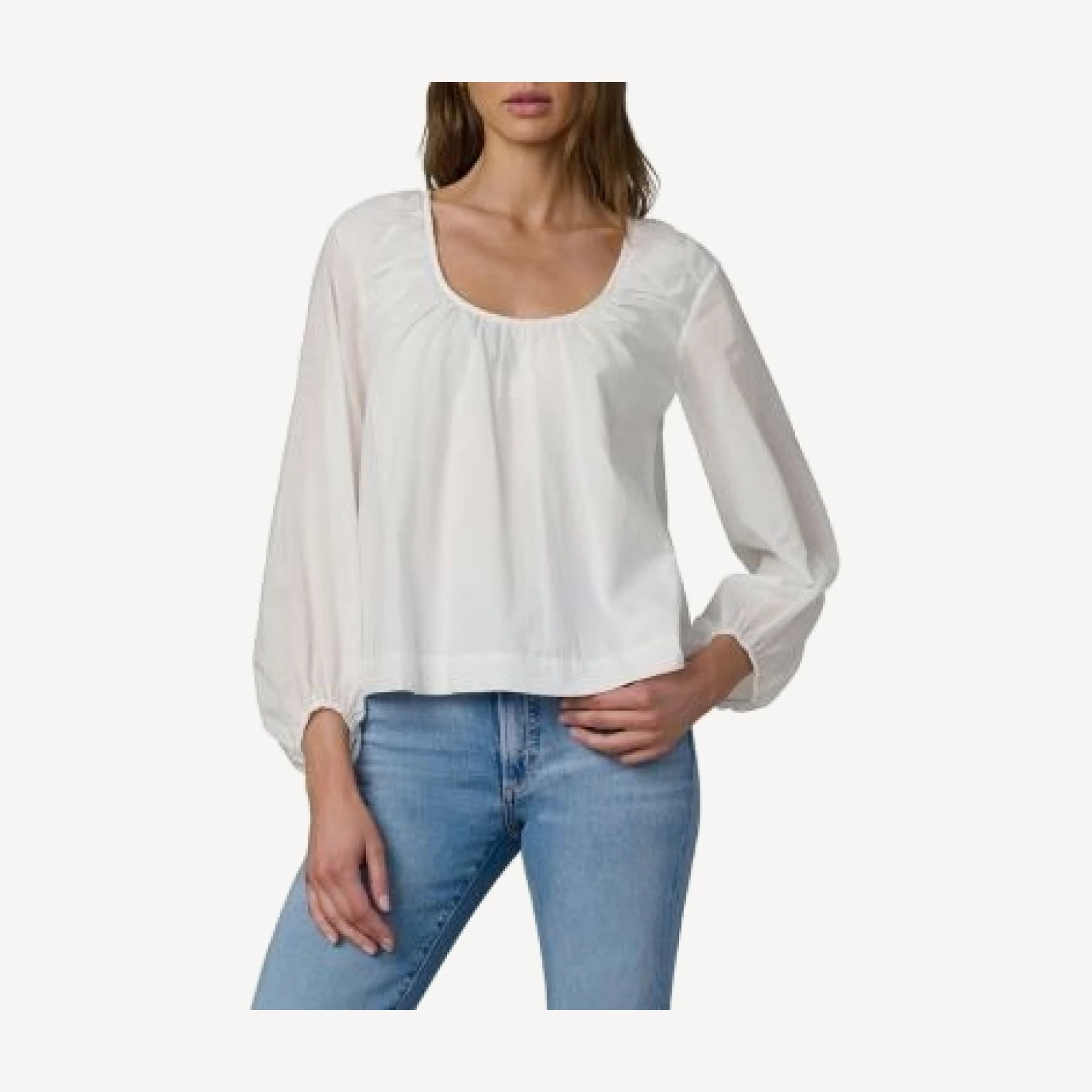 Joe's Jeans The Carli U Neck Blouse