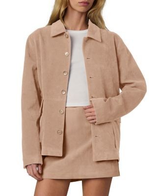 Joe's Jeans Faux Suede Chore Coat