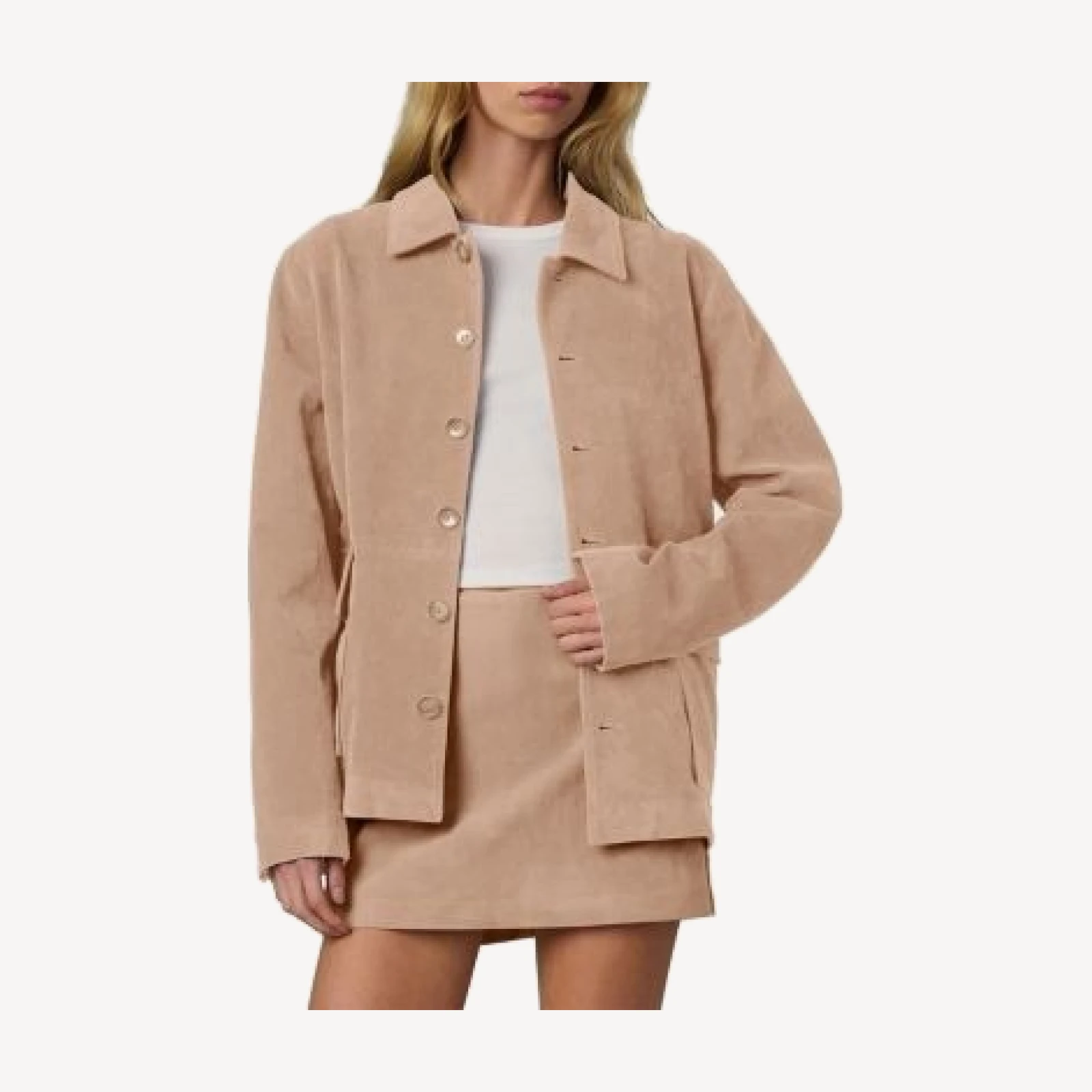 Joe's Jeans Faux Suede Chore Coat