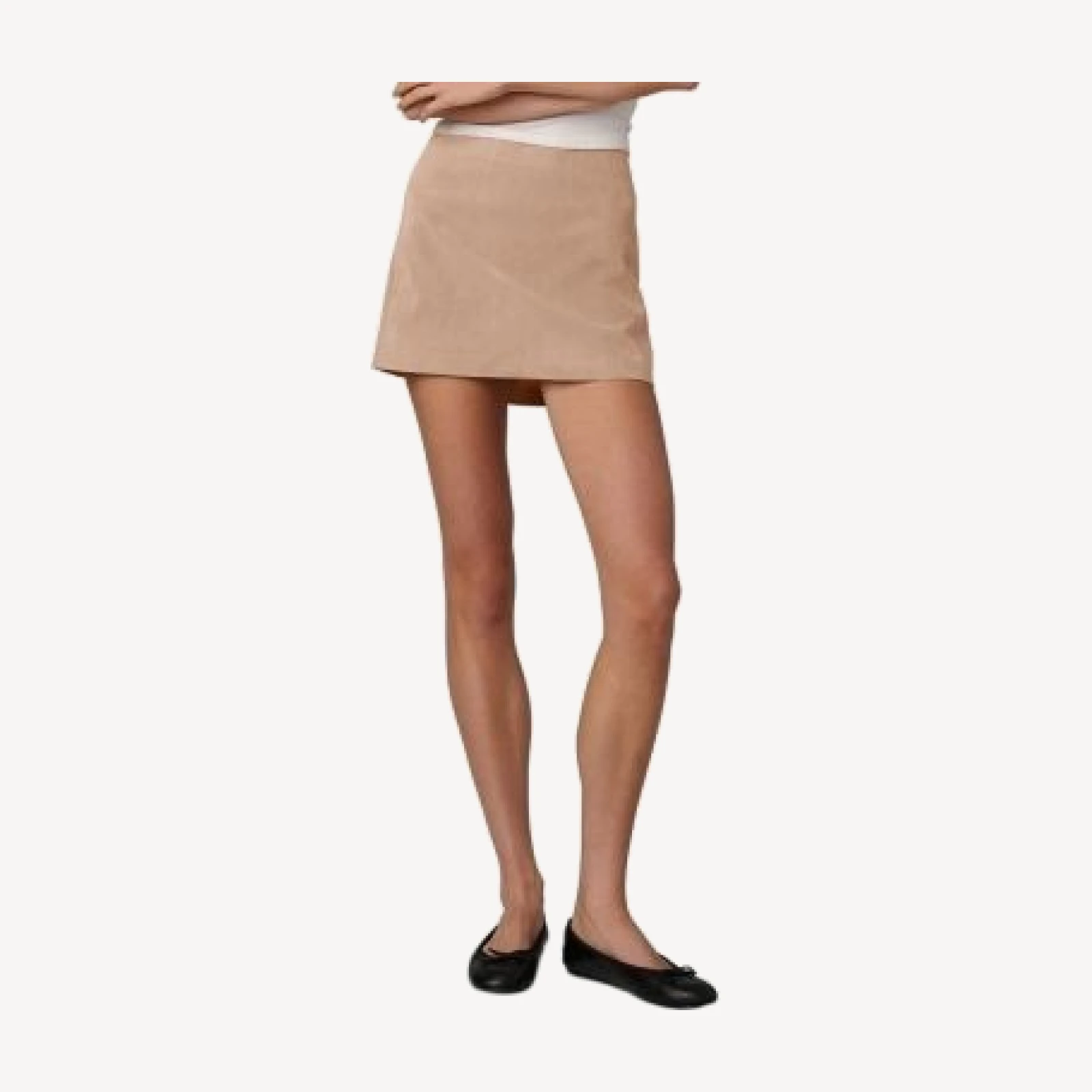 Joe's Jeans The Faux Suede Mini Skirt