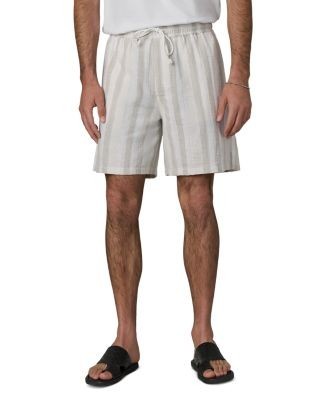 Joe's Jeans Cotton Linen Cabana Dobby Stripe 7 Shorts