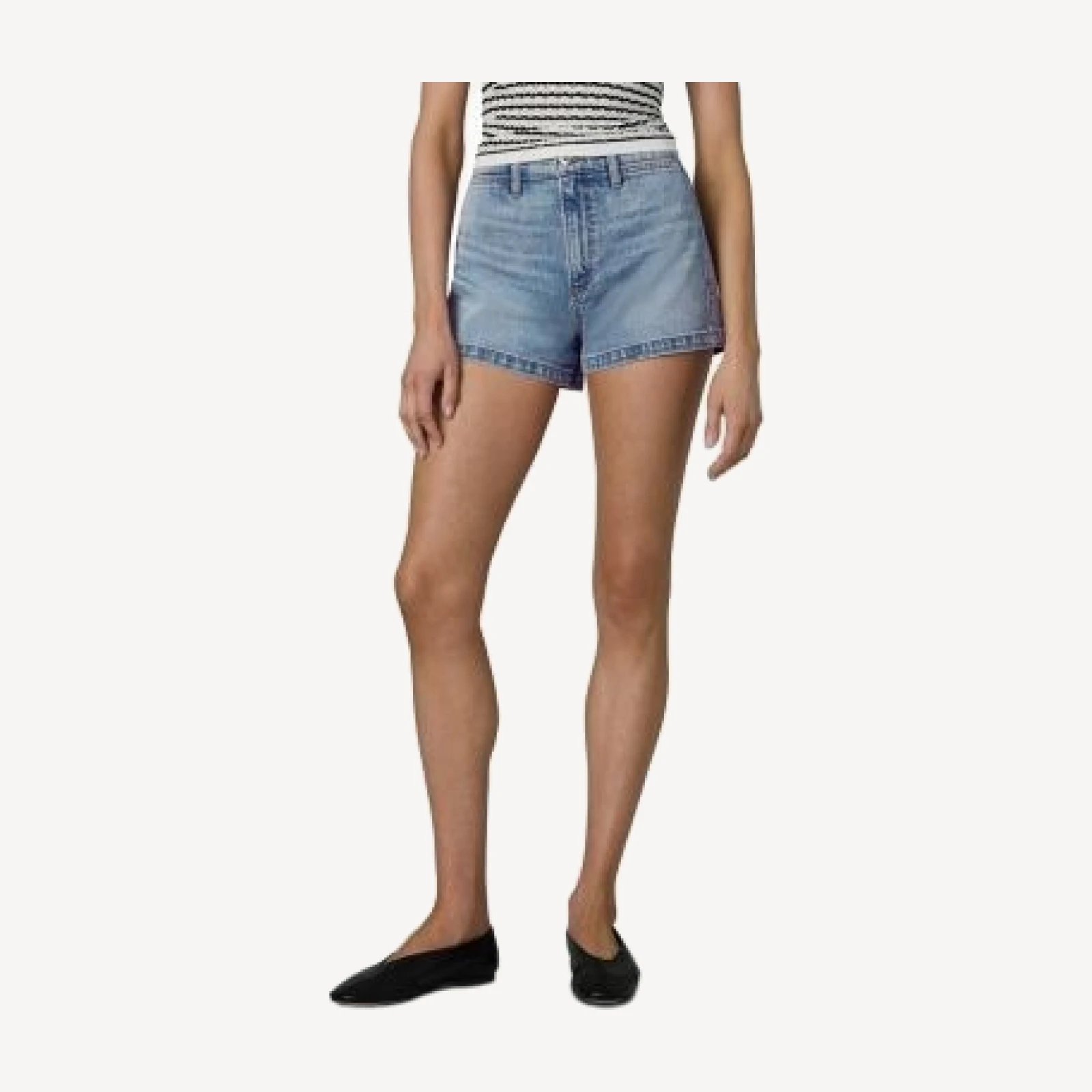 Joe's Jeans The A Line High Rise Jean Shorts in Vernal