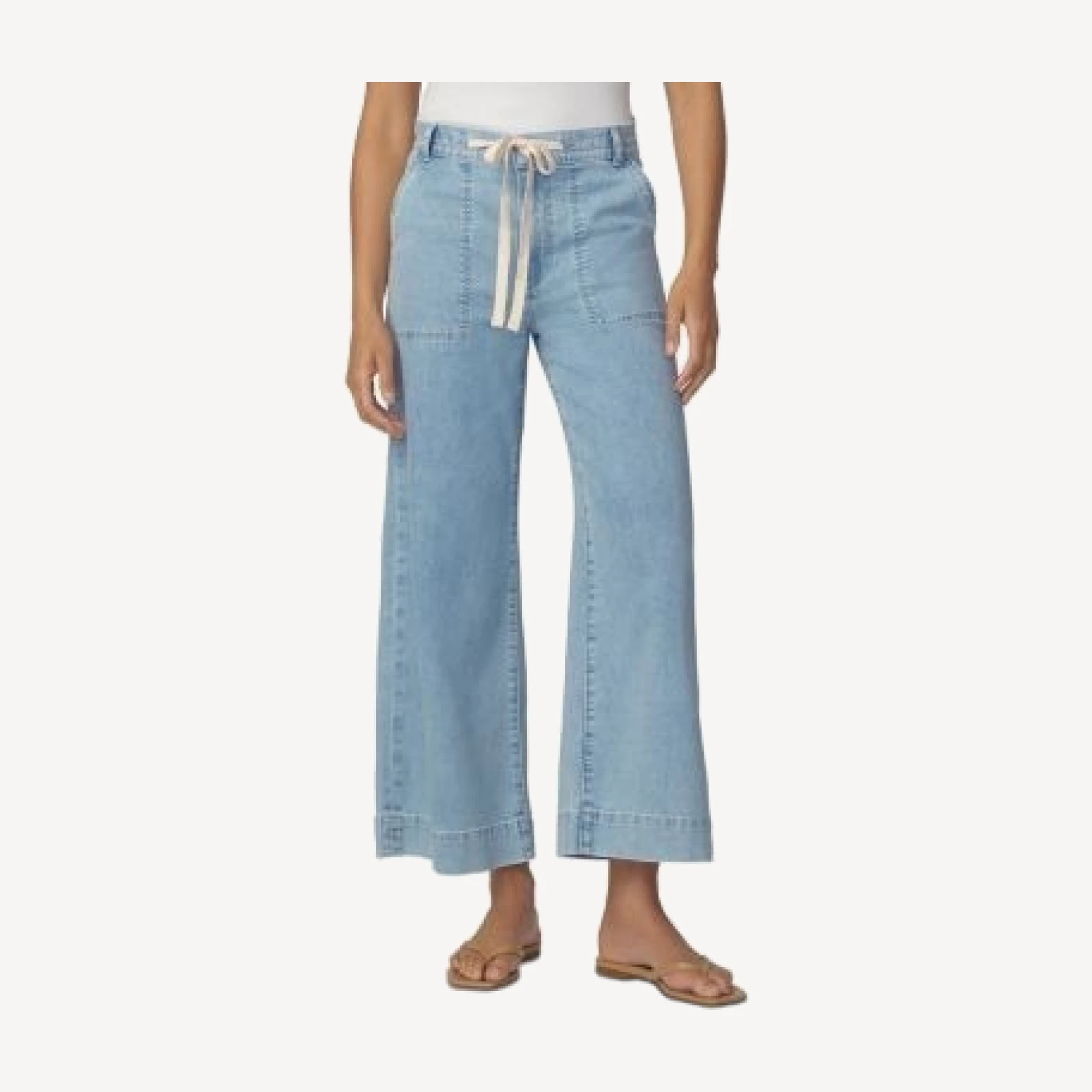 Joe's Jeans The Madeline High Rise Wide Ankle Jeans in Acclaim