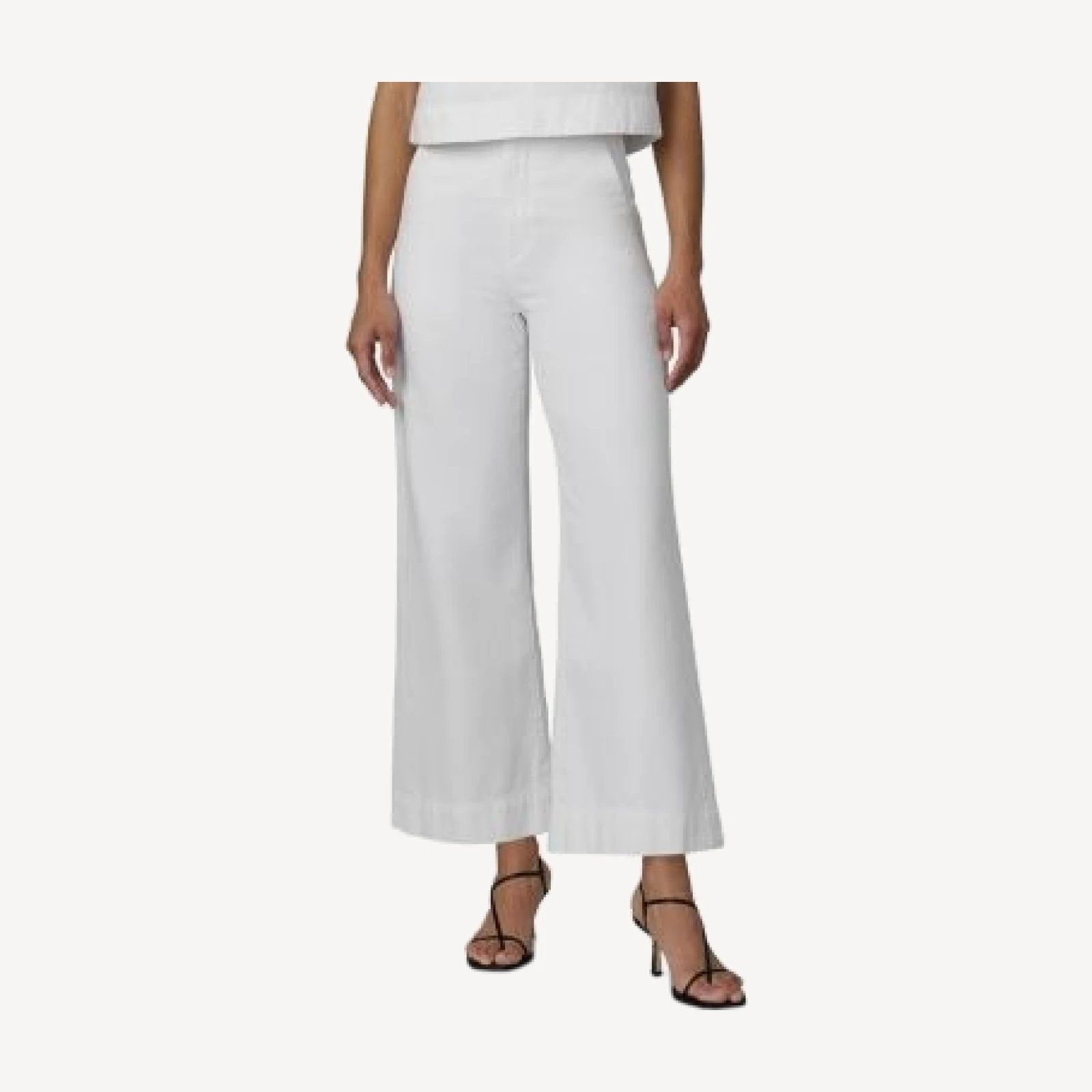 Joe's Jeans The Clean Denim High Rise Ankle Trousers in White