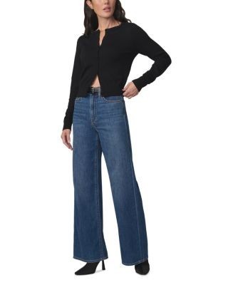 Joe's Jeans The Mia Petites Wide Leg Jeans in Fortunate