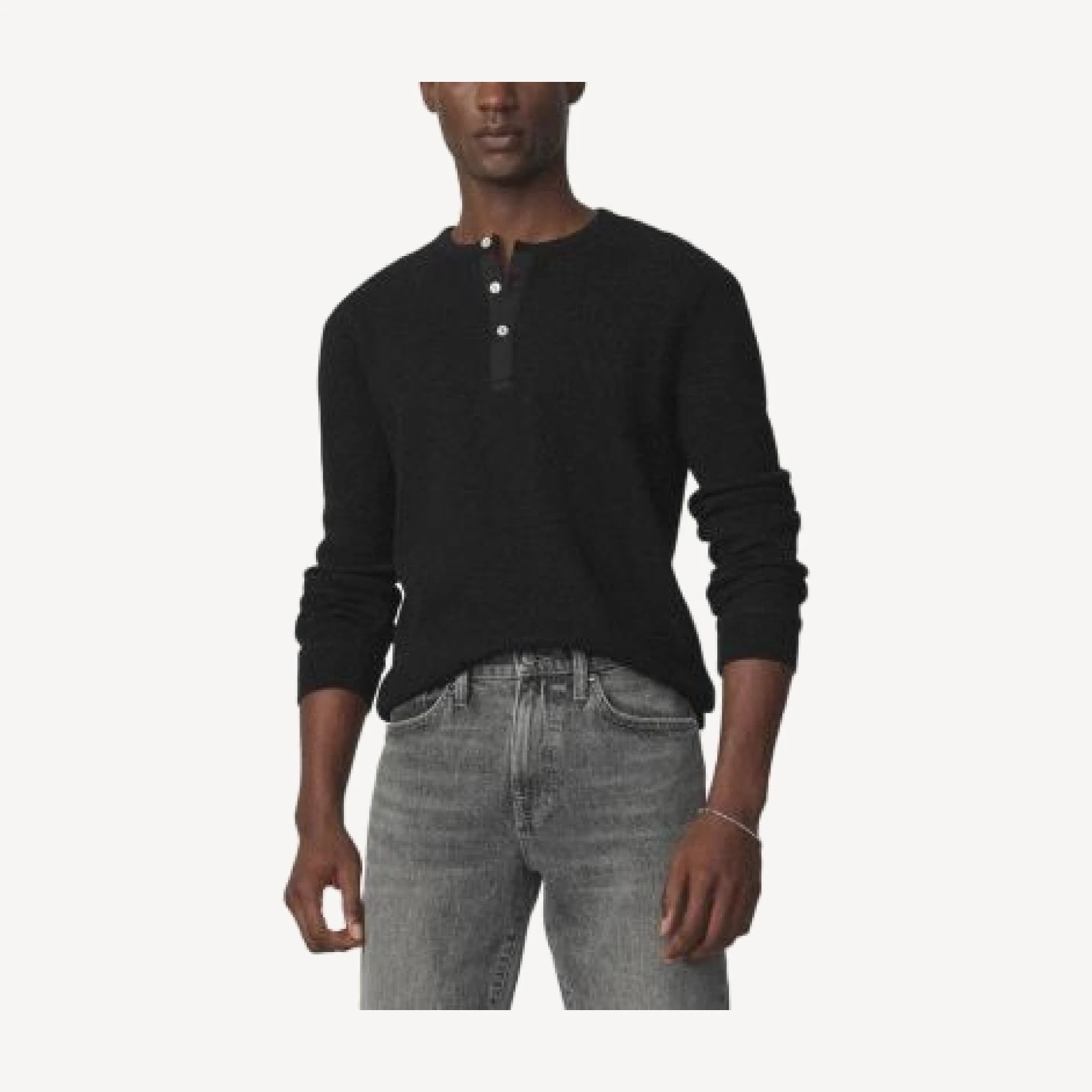 Joe's Jeans Henley Waffle Shirt