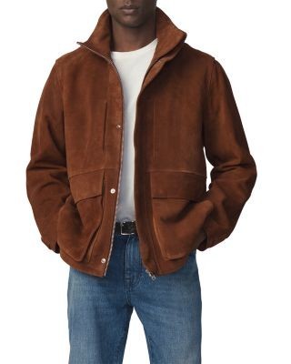 Joe's Jeans Suede Leather Modern Travel Jacket