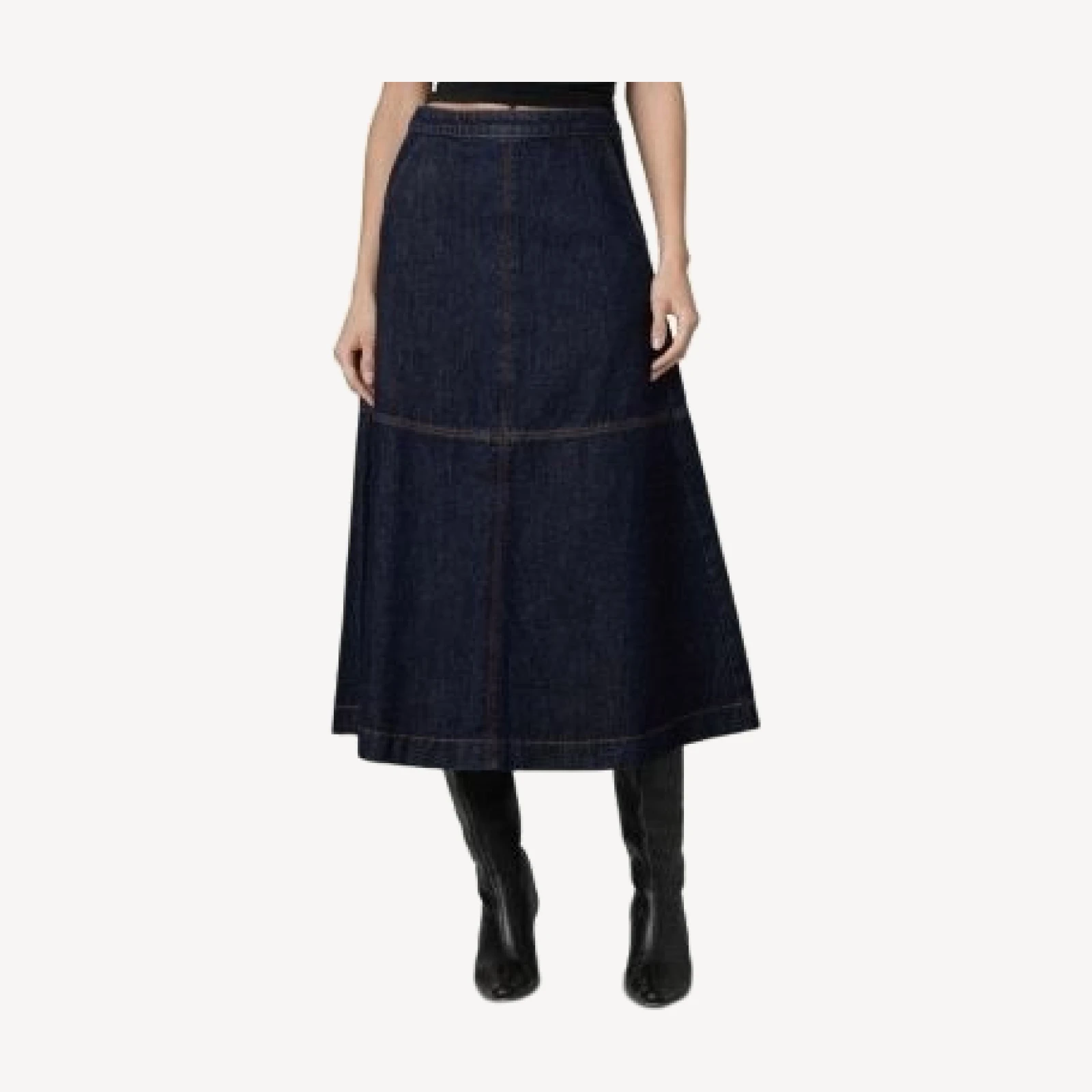 Joe's Jeans The Tavi Denim Skirt in Eminent