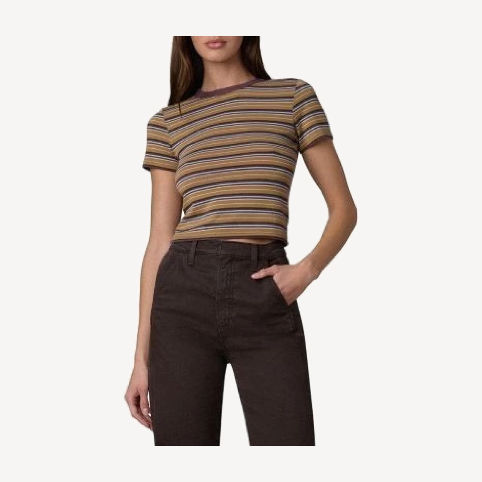 Joe's Jeans The Baby Striped Tee