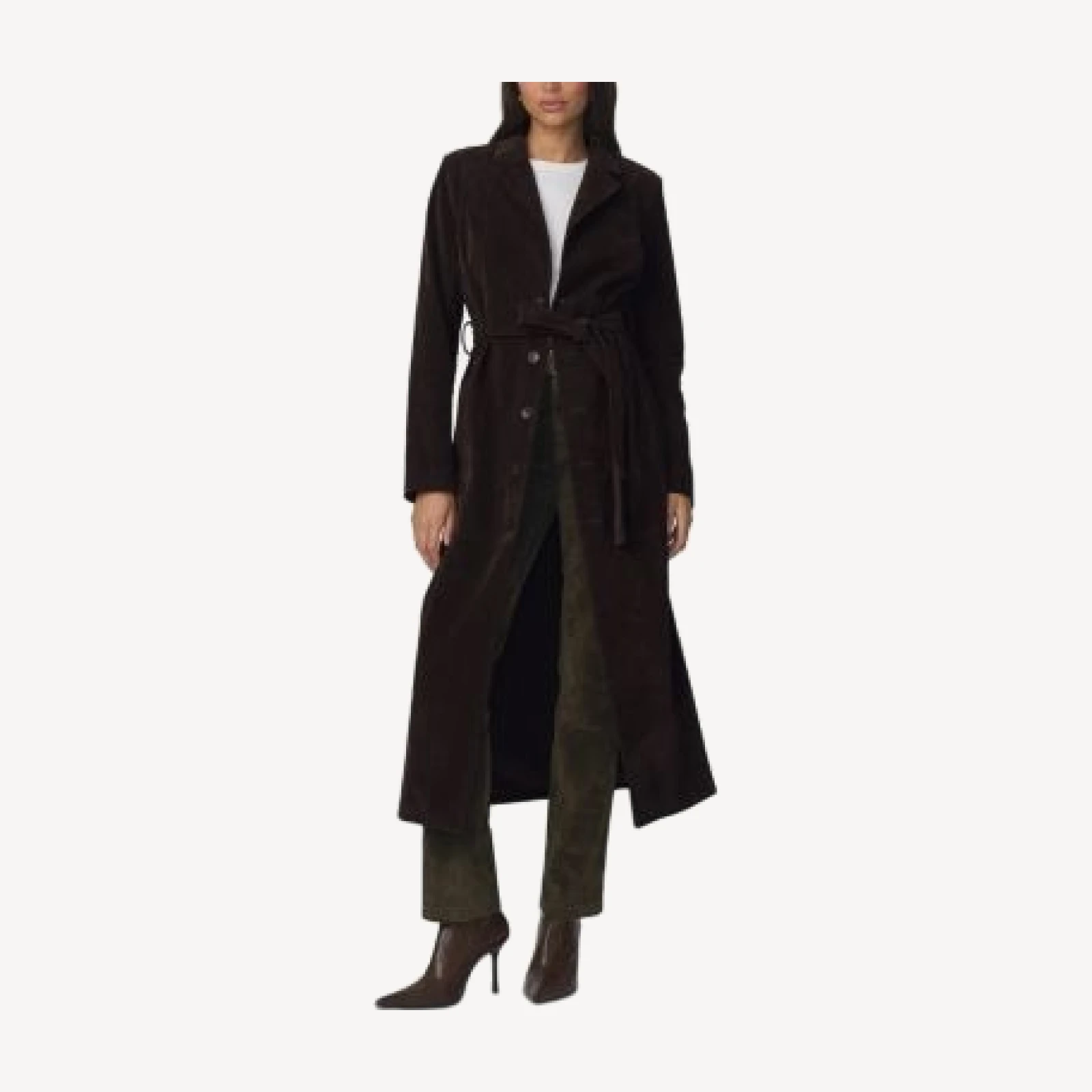 Joe's Jeans The Faux Suede Long Coat