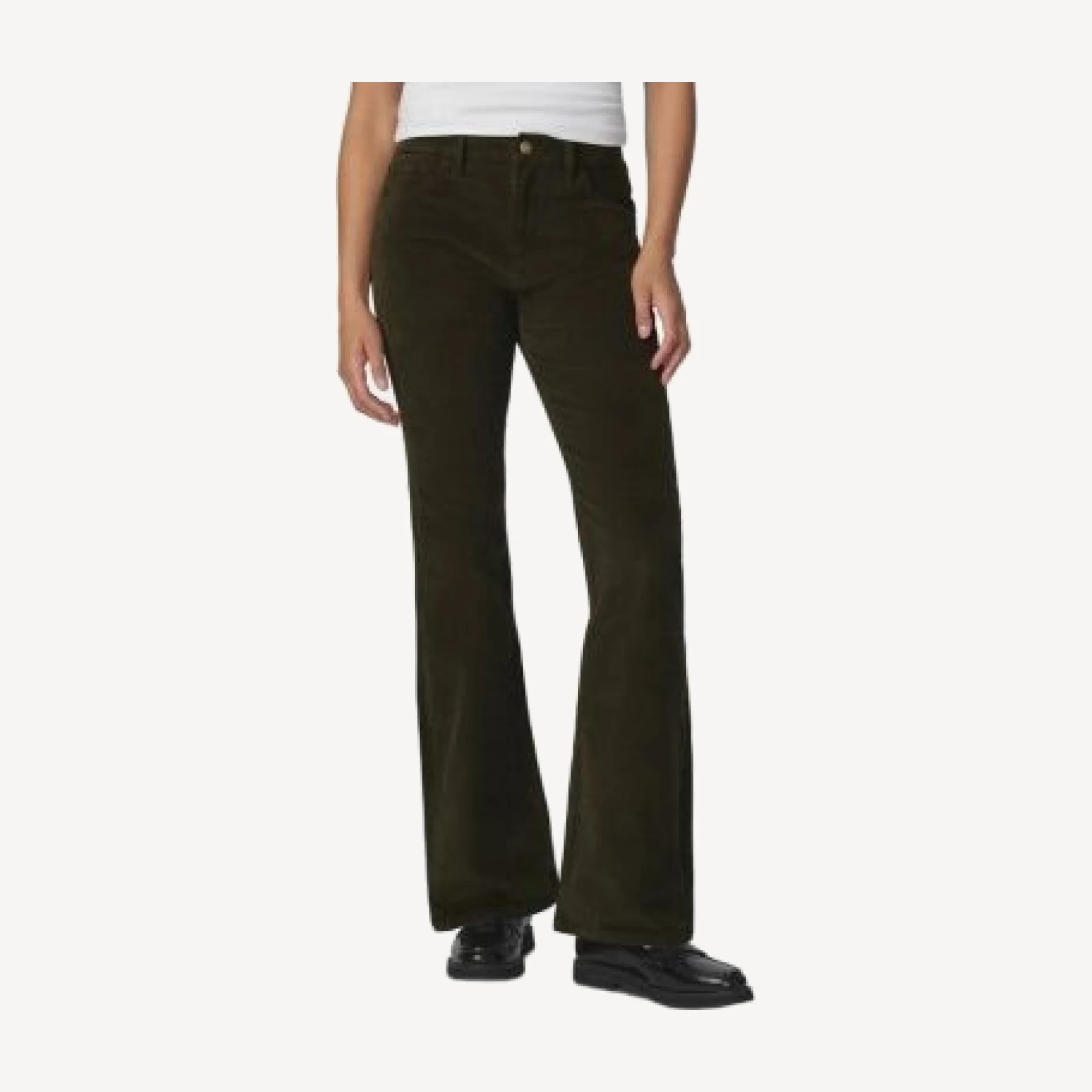 Joe's Jeans The Corduroy Inez High Rise Jeans in Olive