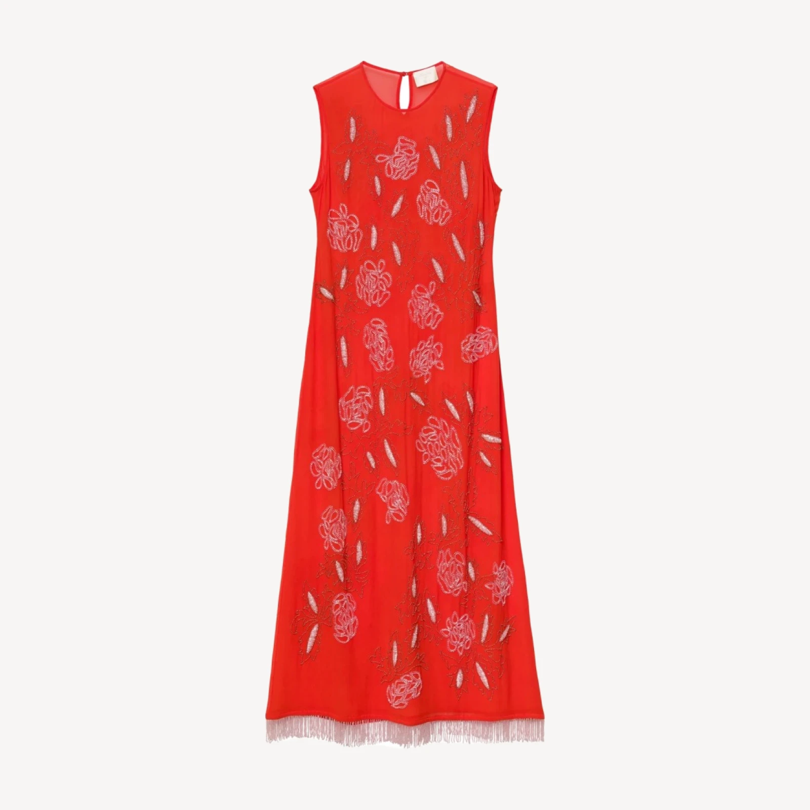 CHANDRA DRESS -- ORANGE CITRINE