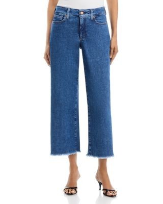 Nydj Teresa High Rise Wide Leg Ankle Jeans in Salton