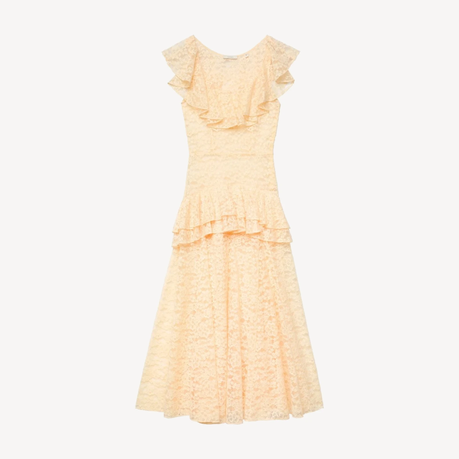 COSTINE DRESS -- VANILLA