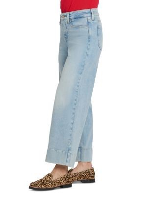 Nydj Teresa High Rise Wide Leg Ankle Jeans in Keys View