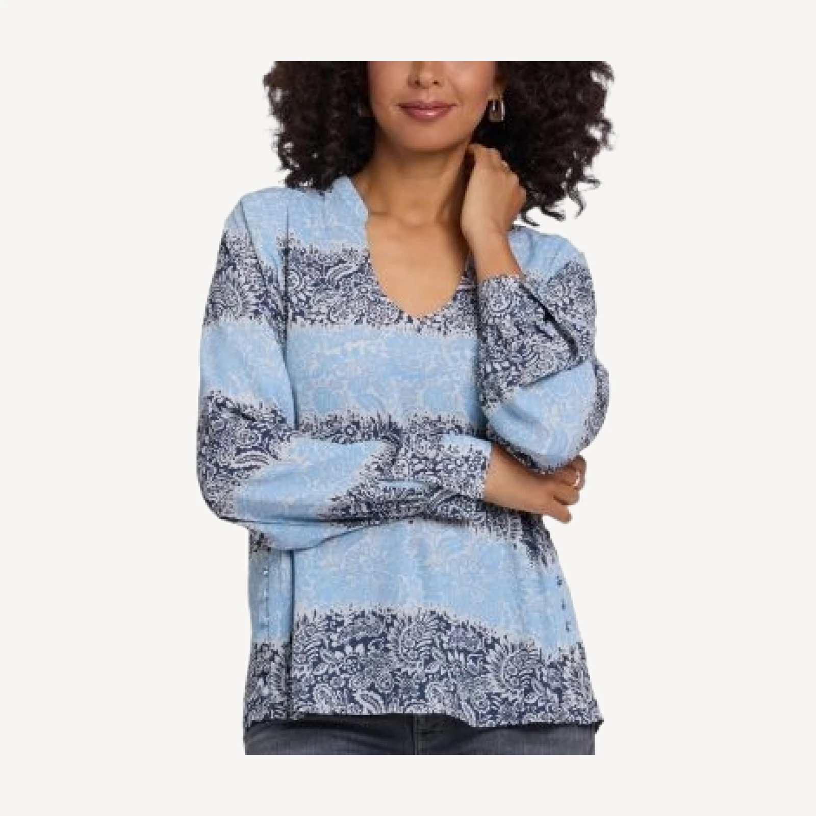 Nydj Rachel Georgette Top