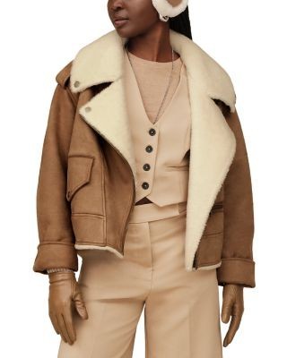 Ugg Finn Luxe Fluff Moto Jacket
