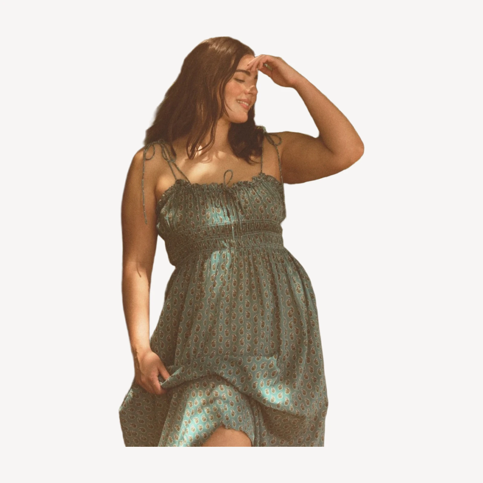 RHODA DRESS -- ALBA PAISLEY