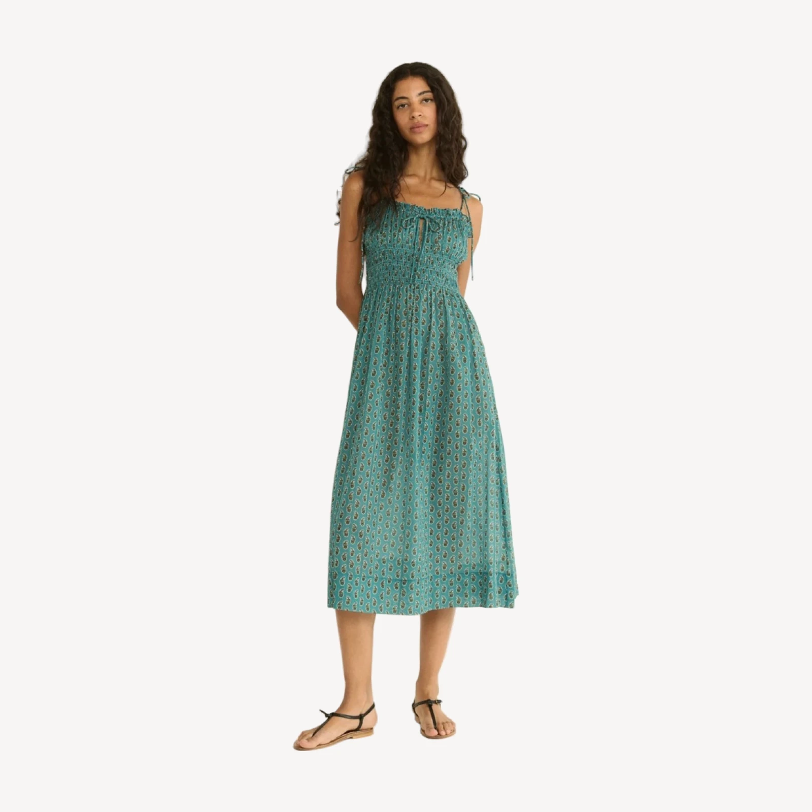 RHODA DRESS -- ALBA PAISLEY