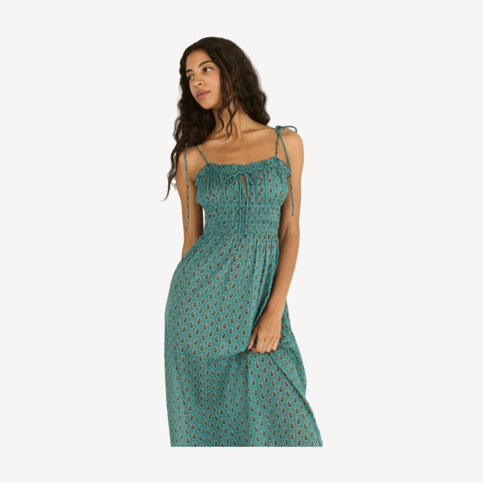RHODA DRESS -- ALBA PAISLEY