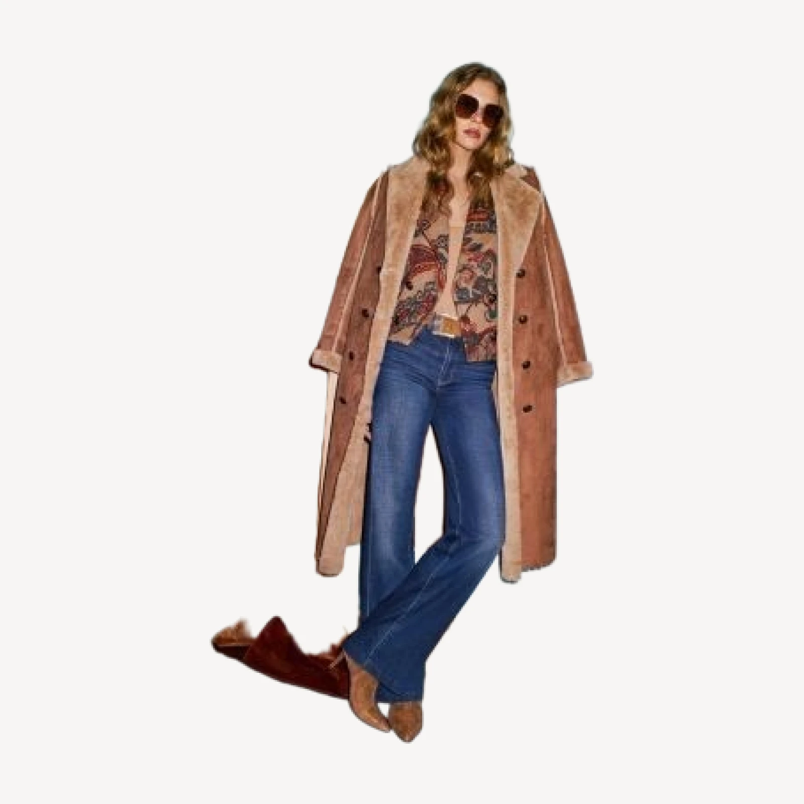 L'Agence Kelsey Cropped Peacoat