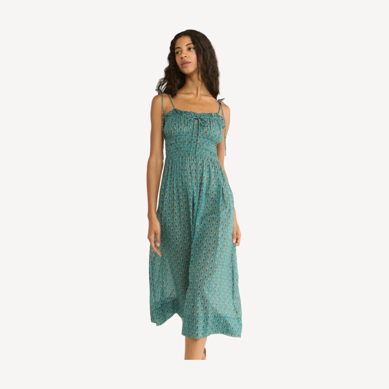 RHODA DRESS -- ALBA PAISLEY