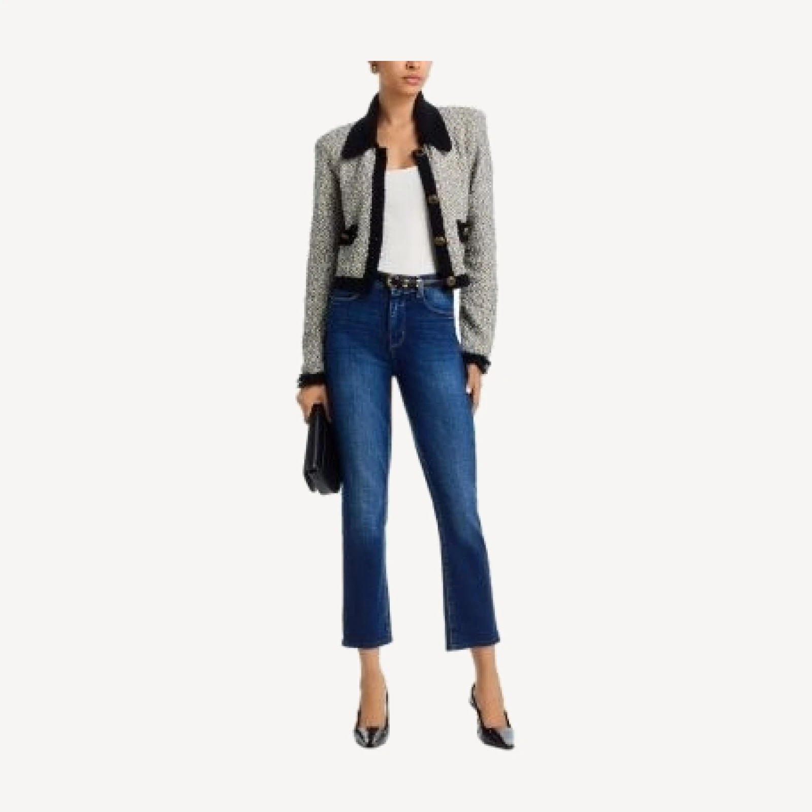 L'Agence Celestia Ultra High Rise Slim Jeans in Marvista