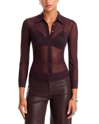 L'Agence Indiana Fitted Blouse