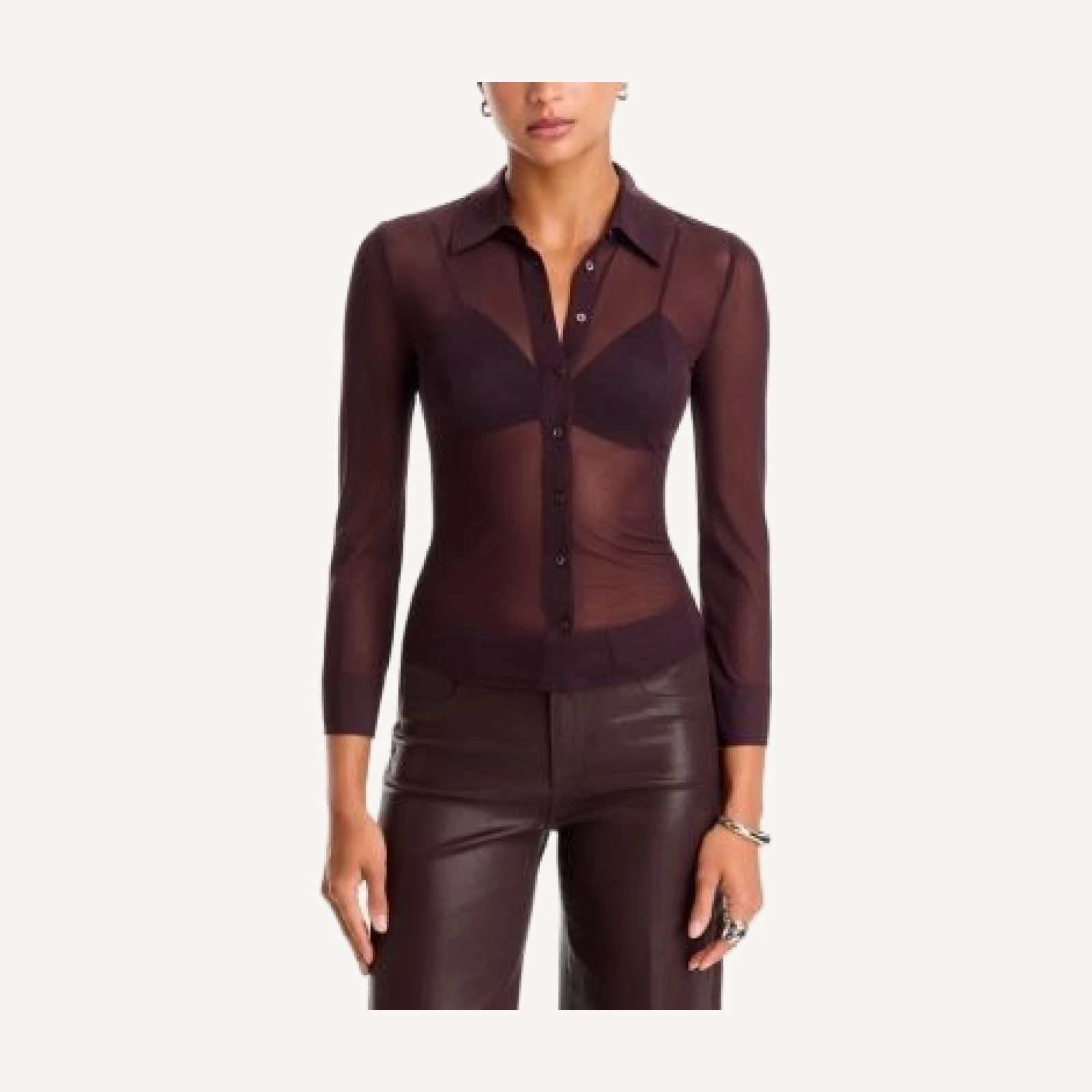 L'Agence Indiana Fitted Blouse
