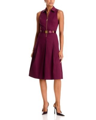 L'Agence Kylo Belted Shirtdress