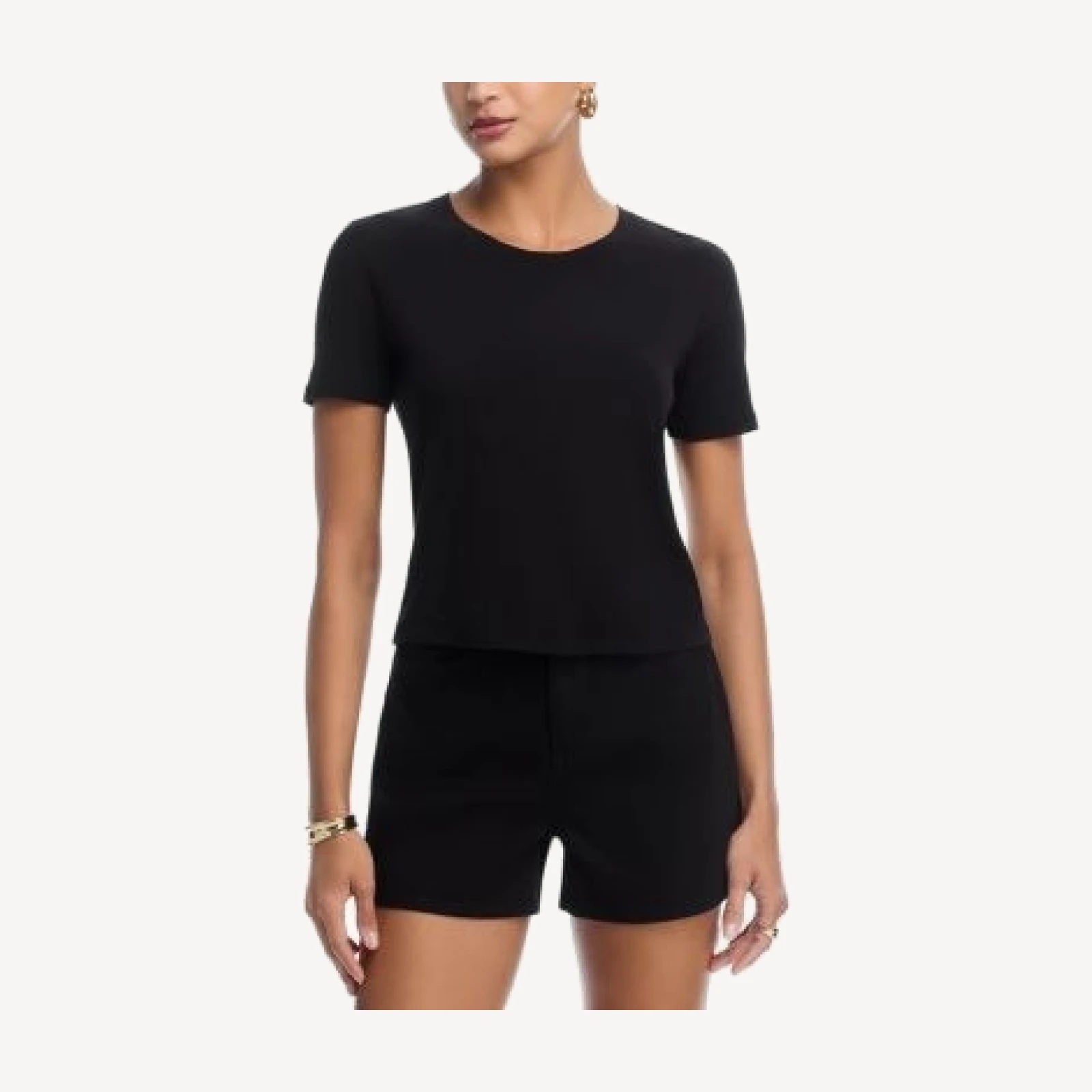 L'Agence Stormy Crop Tee