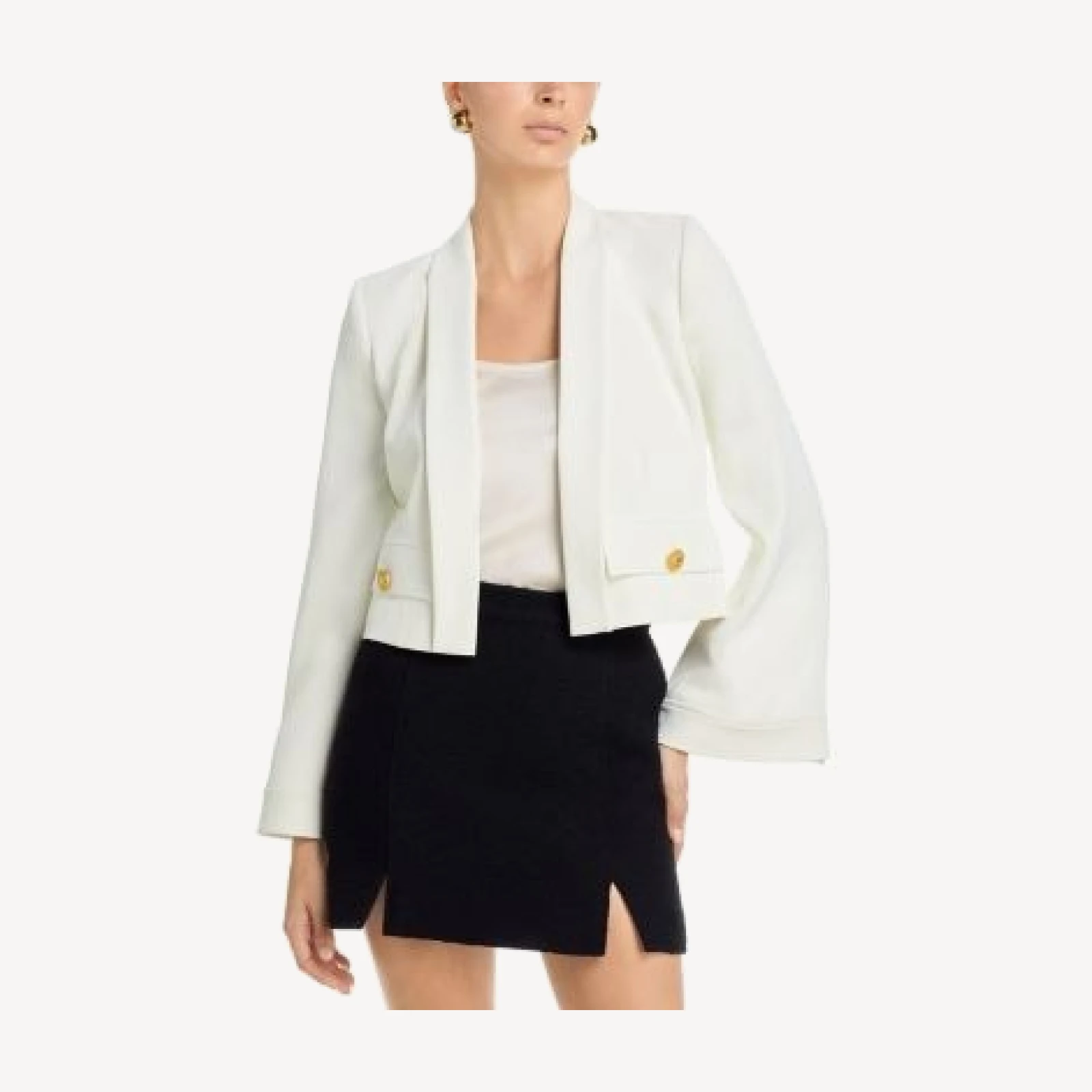 L'Agence Mixie Wide Sleeved Cardi Jacket