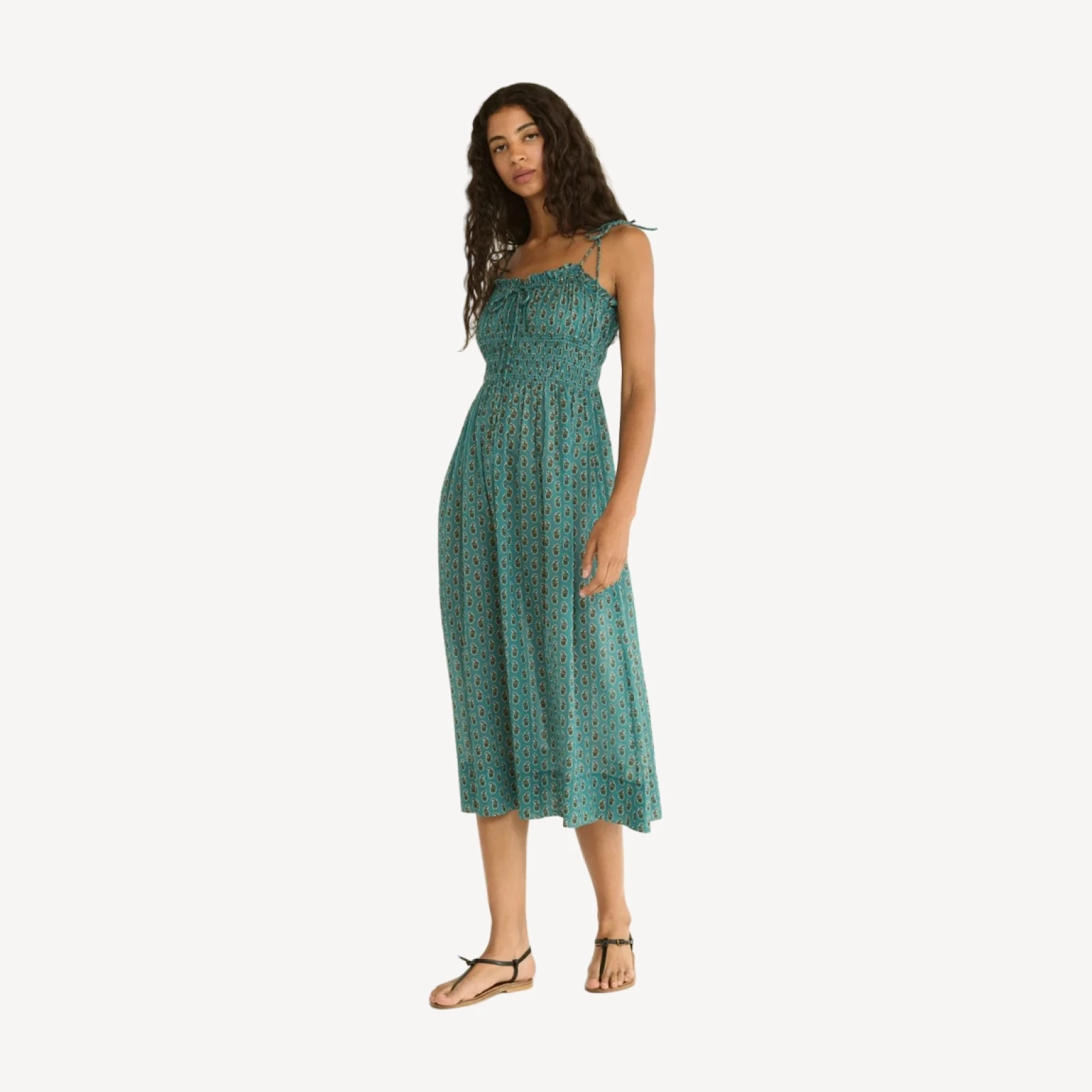 RHODA DRESS -- ALBA PAISLEY
