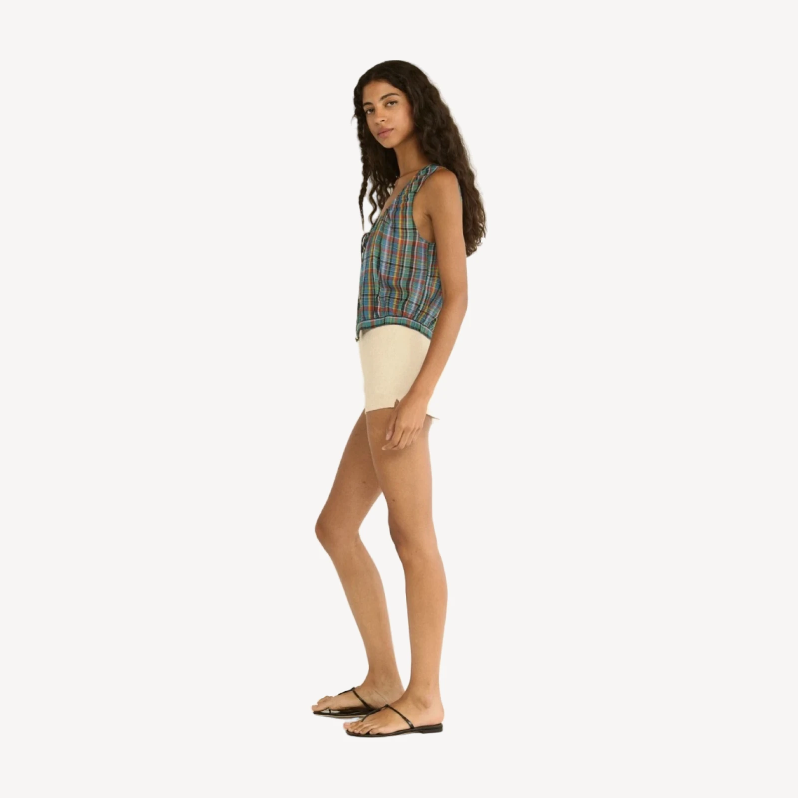 THEO TOP -- ALDERBROOK PLAID