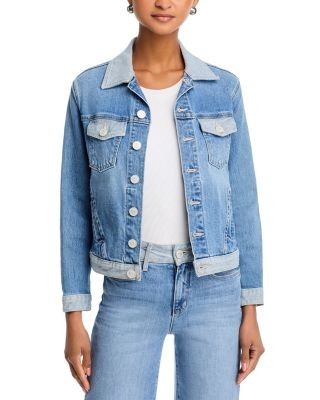 L'Agence Maven Slim Denim Jacket