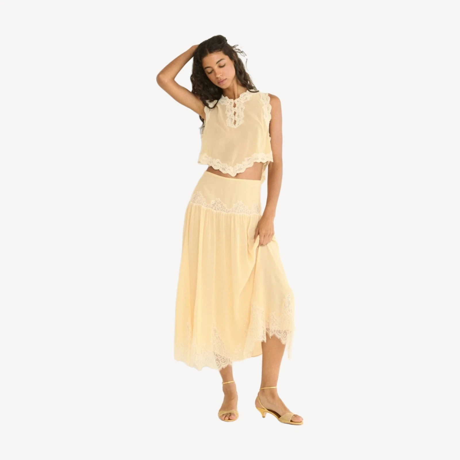 GIORGINE SKIRT -- SHELL