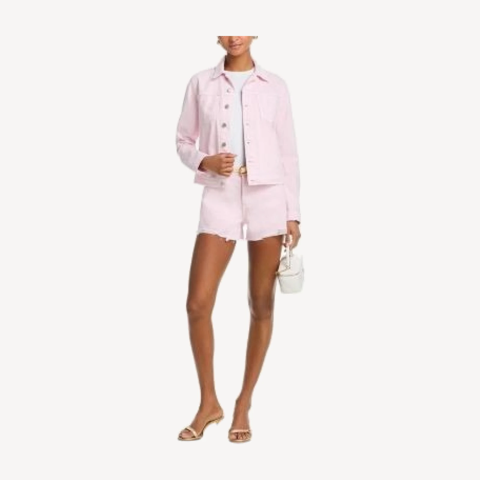 L'Agence Beck High Rise Shorts