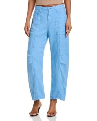 L'Agence Cody Linen High Rise Rodeo Pants