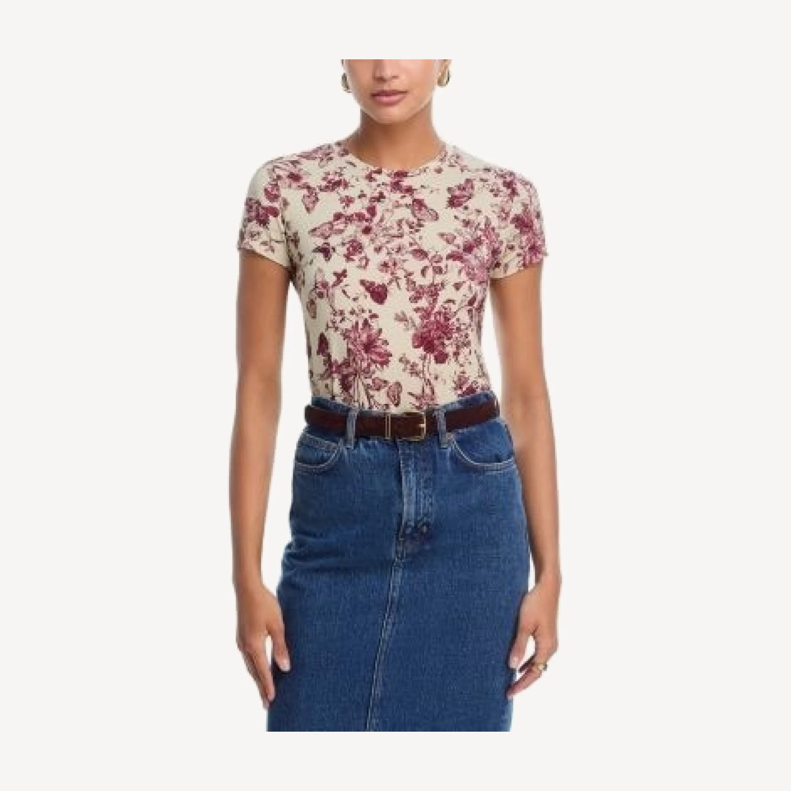 L'Agence Ressi Butterfly Toile Tee