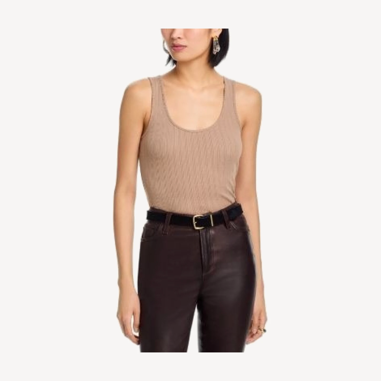 L'Agence Adira Scoop Neck Tank Top