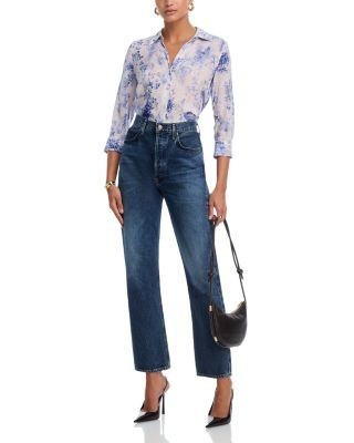 L'Agence Camille 3/4 Sleeve Blouse