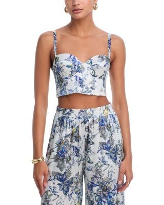 L'Agence Sonya Silk Bralette