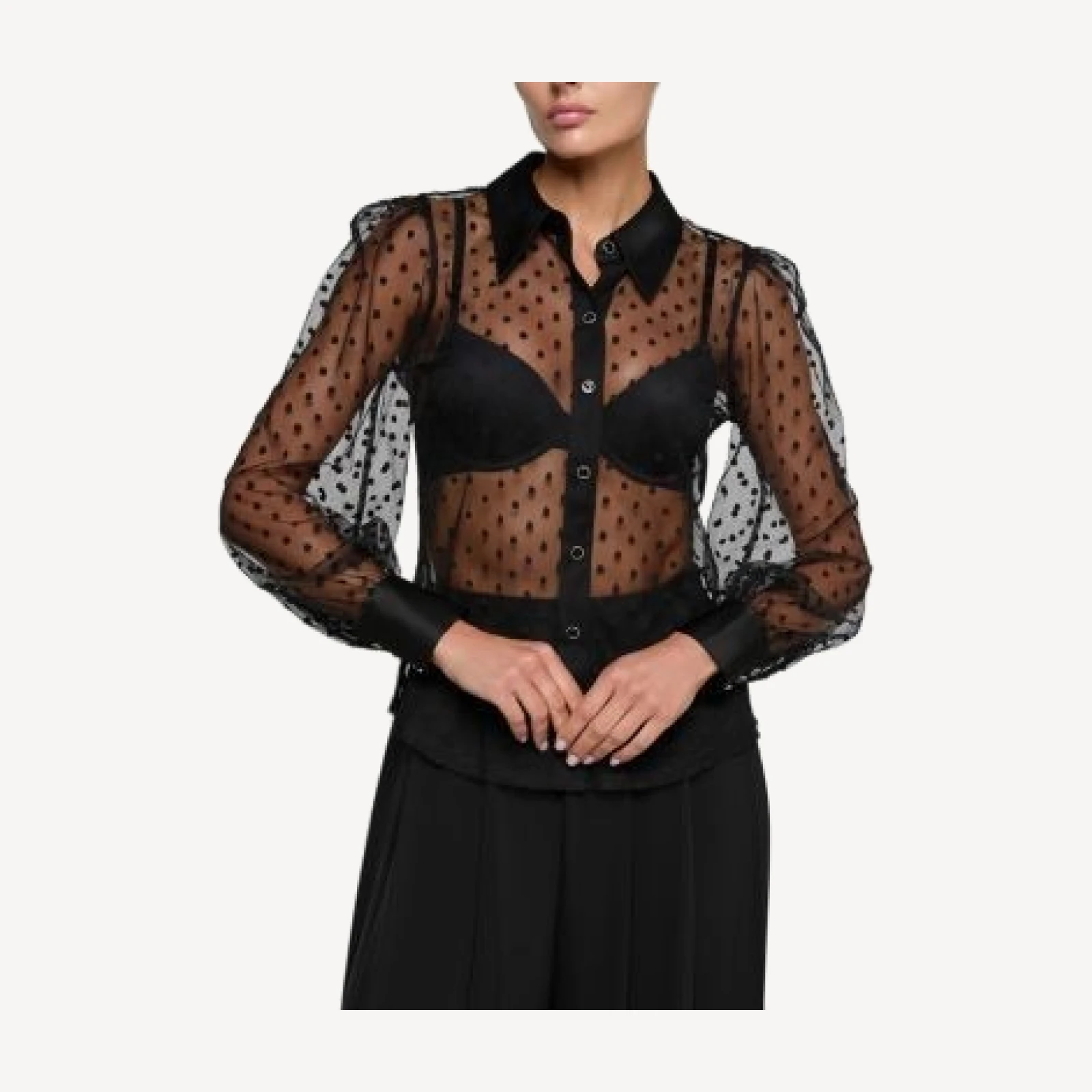 L'Agence Sophie Long Sleeve Blouse