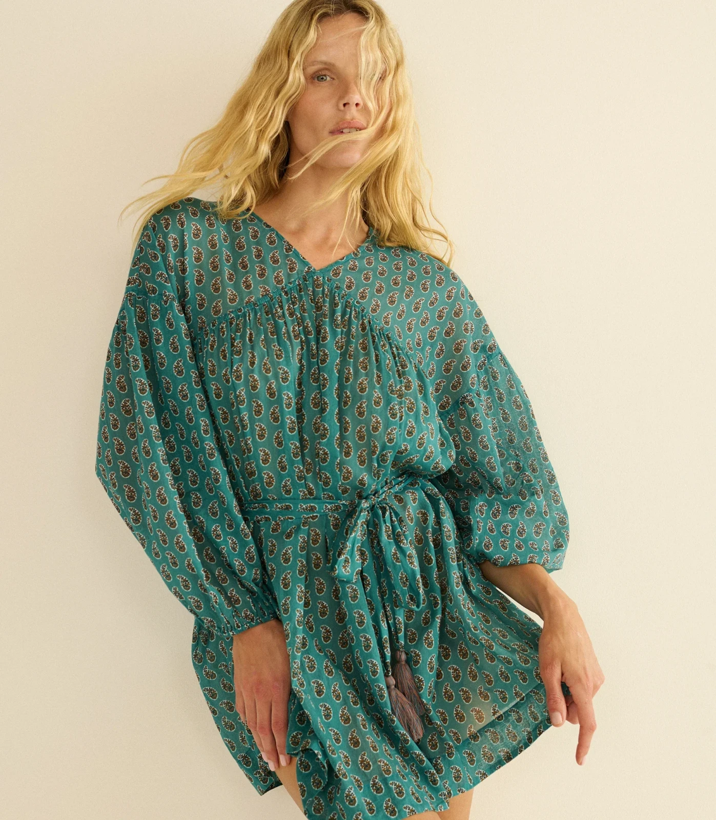 JUNIPER TUNIC -- ALBA PAISLEY