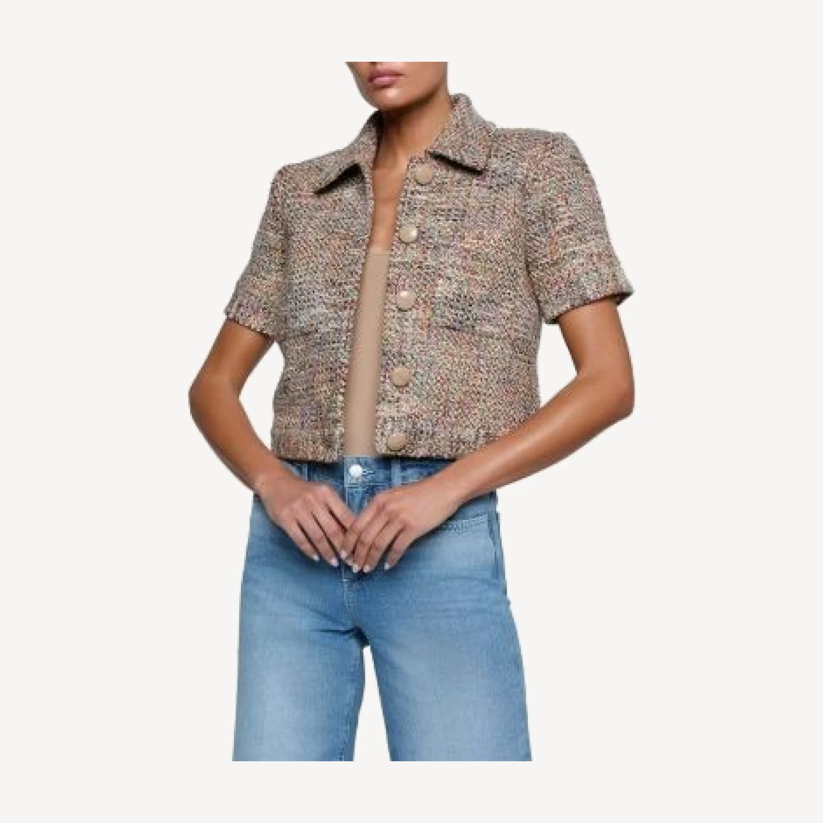 L'Agence Chita Crop Jacket