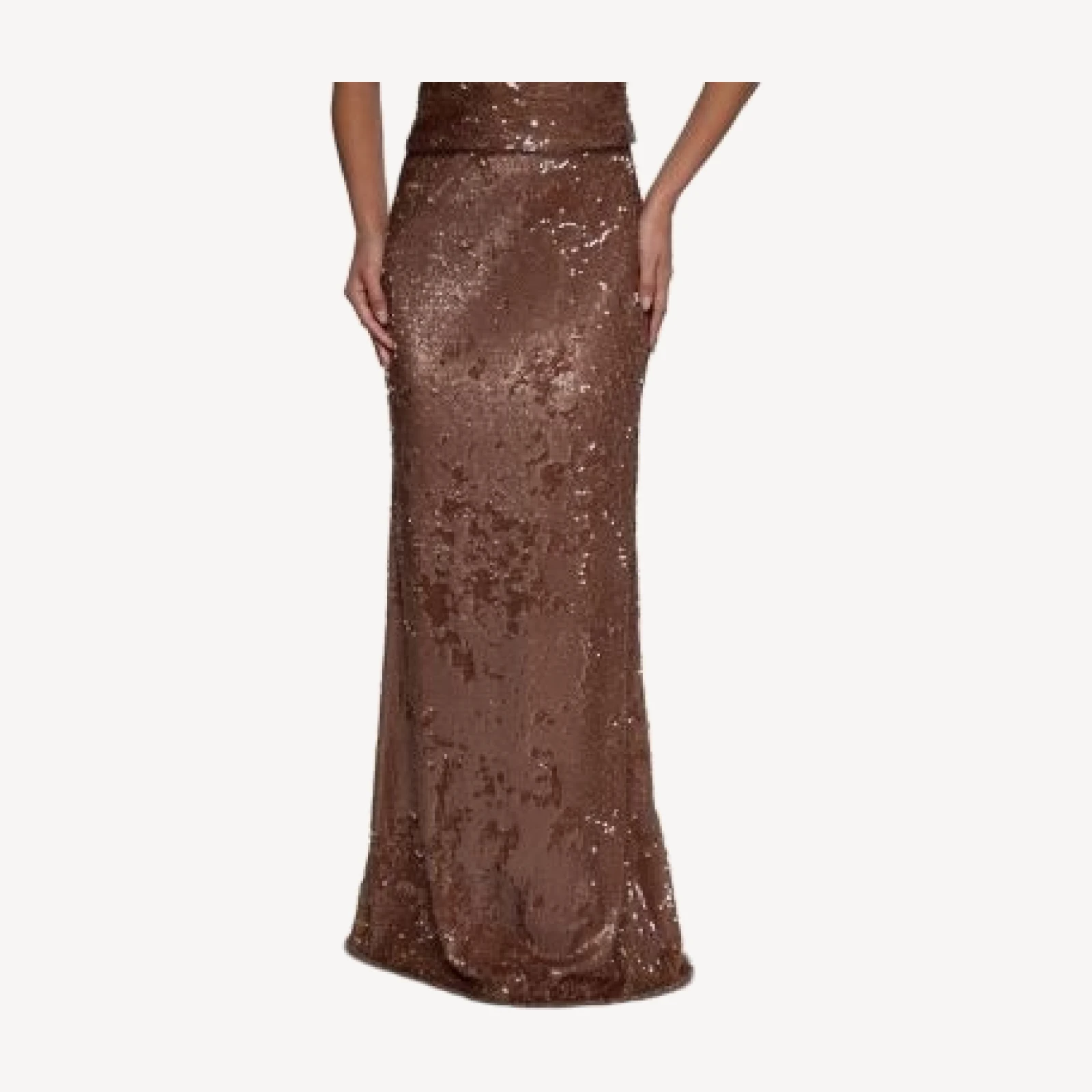 L'Agence Sequin Zeta Skirt
