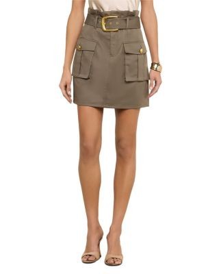 L'Agence Maelis Paperbag Mini Skirt